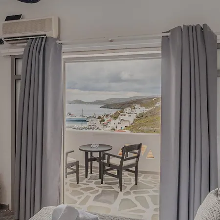 Lägenhet Merichas Sea View Kithnos