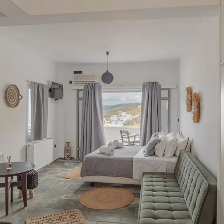 公寓 Merichas Sea View 基斯诺斯